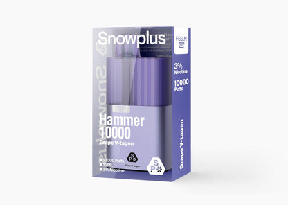 正品海外版雪茄大板砖SnowPlus 10000口 一次性15ML