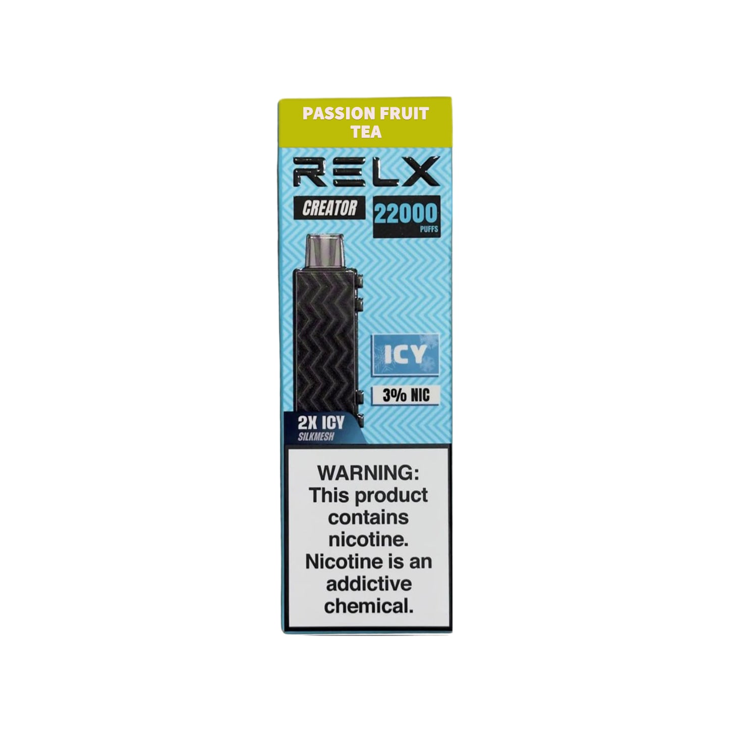 RELX Creator - Large capacity 18000 mouths - Double the richness