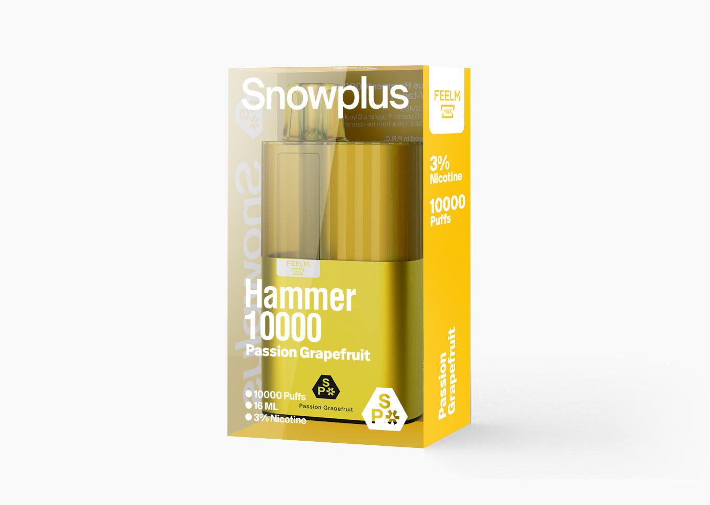 正品海外版雪茄大板砖SnowPlus 10000口 一次性15ML