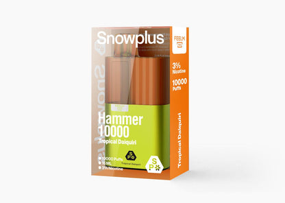 正品海外版雪茄大板砖SnowPlus 10000口 一次性15ML