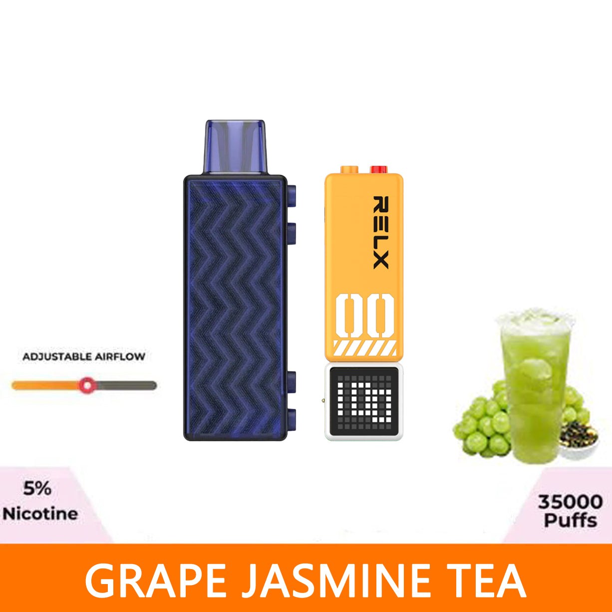 RELX Creator - Large capacity 18000 mouths - Double the richness