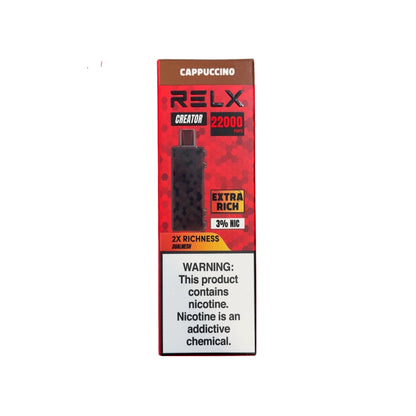 RELX Creator - Large capacity 18000 mouths - Double the richness