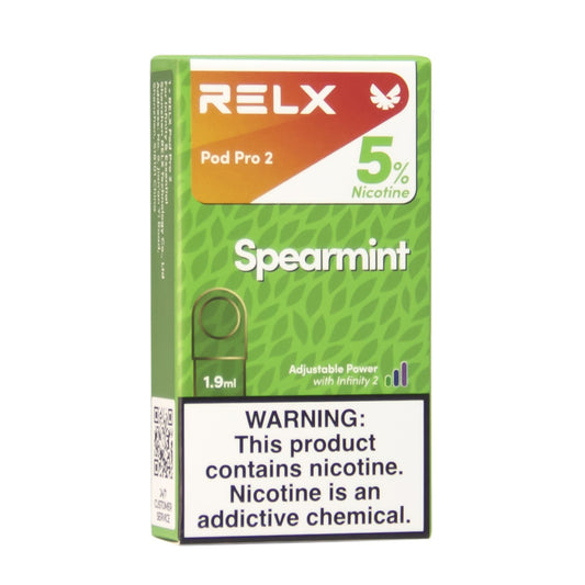 正品悦刻RELX外贸弹5%尼古丁绿箭薄荷(Spearmint)口味-单颗装-(陶瓷芯版本)-三颗起售