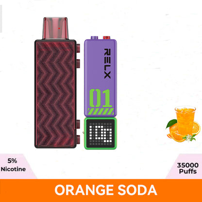 RELX Creator - Large capacity 18000 mouths - Double the richness