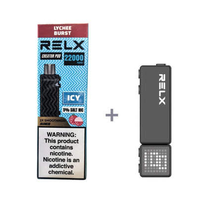 RELX Creator - Large capacity 18000 mouths - Double the richness