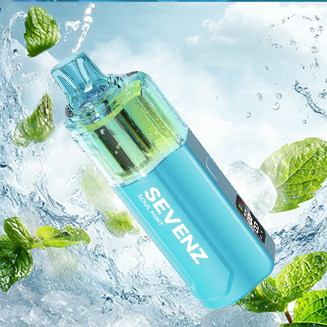 正品SEVENZ TANK/ 7Z 坦克18000口三档功率调节可视化油仓电量智能呼吸灯显示冰爽一次性电子烟-多口味可选 灵魂薄荷