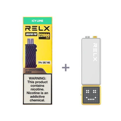 RELX Creator - Large capacity 18000 mouths - Double the richness