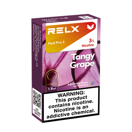 正品悦刻Relx海外版-葡萄Tangy Grape-六代陶瓷芯-三颗起售