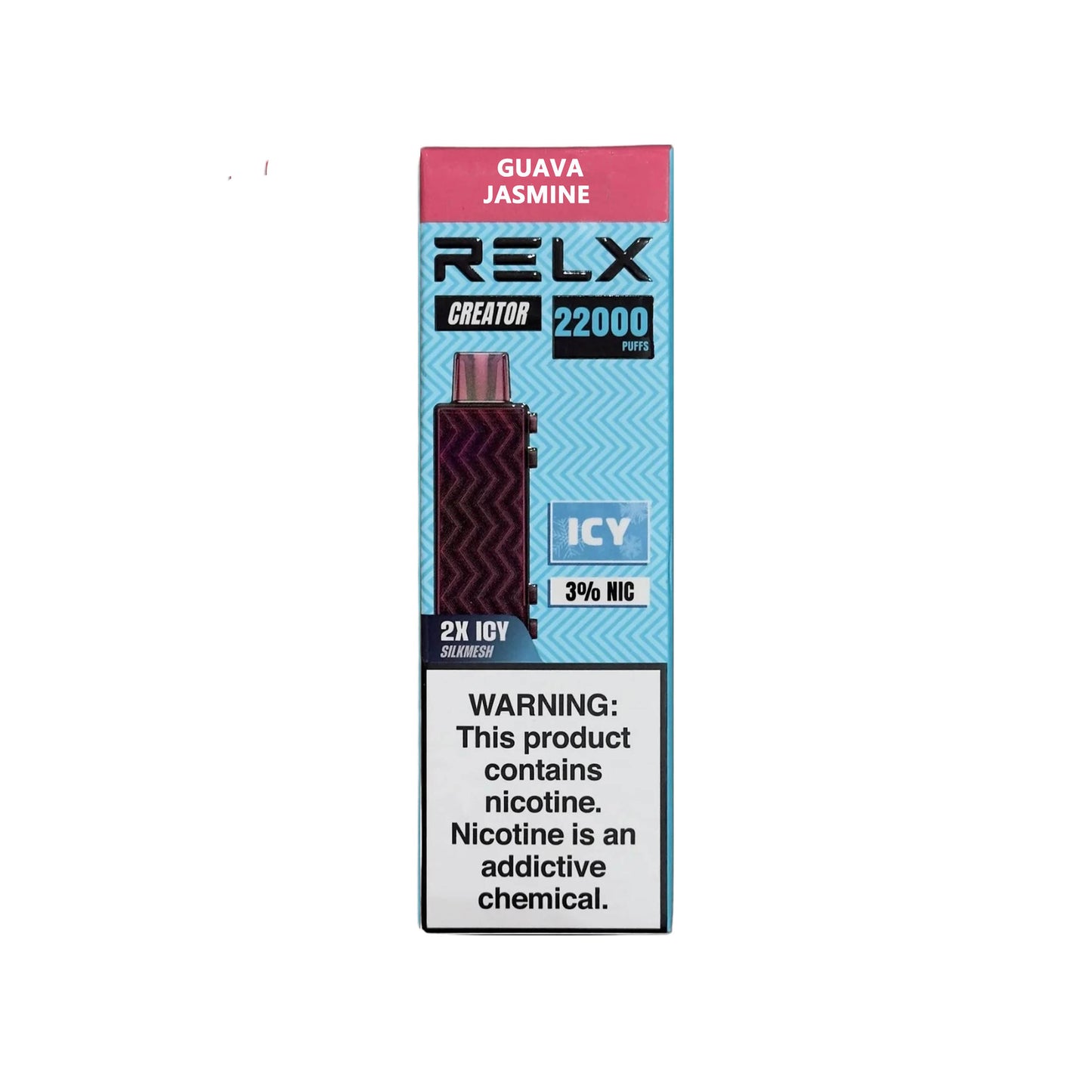RELX Creator - Large capacity 18000 mouths - Double the richness