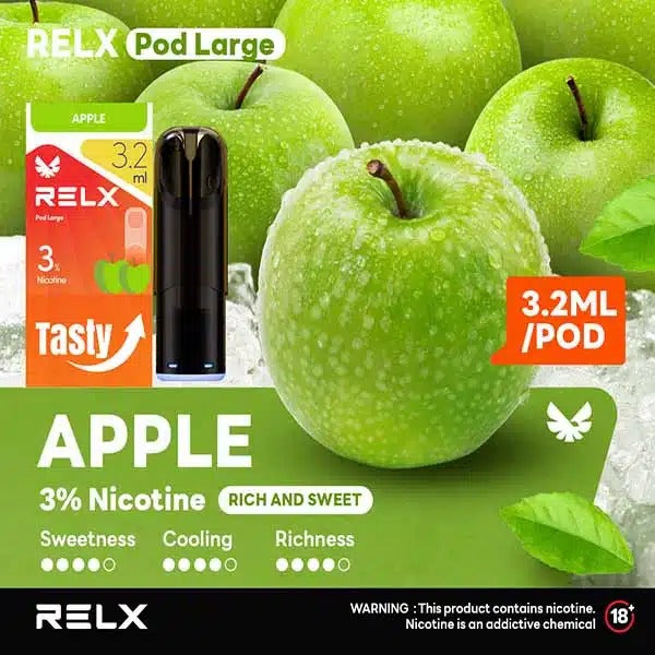 Authentic RELX overseas version - Mung Bean Ice (3 pieces) - Sixth generation