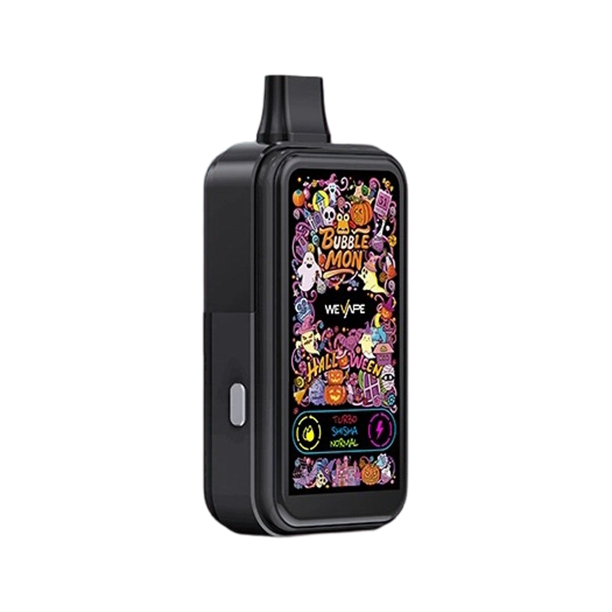 正品韩版巴布梦炫彩三代BUBBLE MON GRAFFITI-C 泡泡兽满天星炫彩涂鸦壁纸LED灯效30000口可拆卸式电子烟套装/烟弹-多口味可选