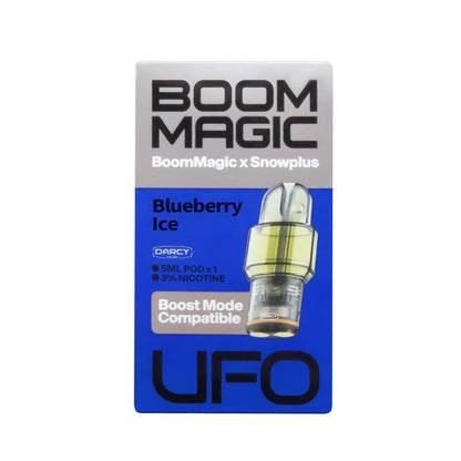 正品雪加Snowplus与Boom Magic联名款UFO超大容量5ML通配烟弹单颗装-适配悦刻4/5/6/7代烟杆-两颗颗起售
