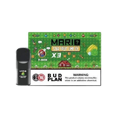 正品马里奥六代Mario 6TH通配烟弹三颗装-RELX六代通配平替-适配悦刻4/5/6/7代烟杆