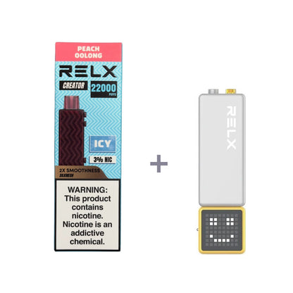 RELX Creator - Large capacity 18000 mouths - Double the richness