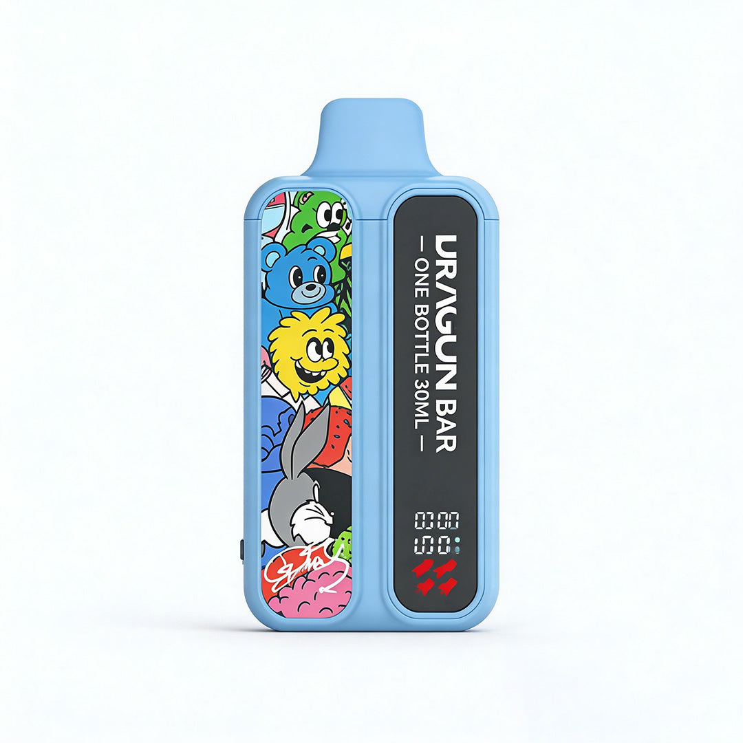 正品 Dragon Bar 龙吧阿童木动画主题30ml超大容量60000口可调功率一次性电子烟-多口味可选