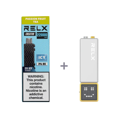 RELX Creator - Large capacity 18000 mouths - Double the richness