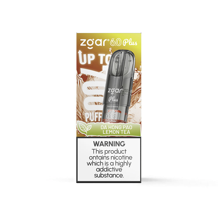 【全新口味到货】正品冰熊Zgar 6.0 PLUS 烟弹超大容量3.5ML(悦刻4/5/6/7代杆通用) 口味任选，三颗起售 【新】大红袍柠檬