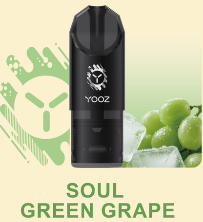 柚子YOOZ Soul Pod灵魂烟弹系列3.5ML大容量多口味可选柚子陶瓷芯通配烟弹-三颗起售