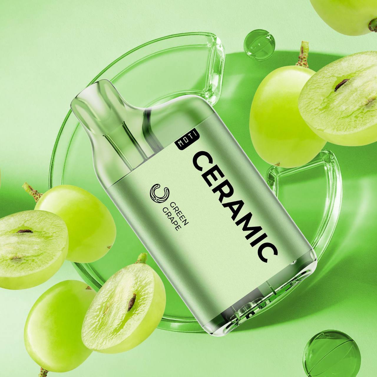 正品魔笛陶瓷芯系列MOTI CERAMIC 10000口可视化油仓一次性电子烟-多口味可选