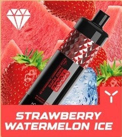正品柚子水烟YOOZ SHISHA 14000口 DTL水晶炫彩钻石切割工艺大烟雾肺吸模式油量电量显示一次性电子烟-多口味可选