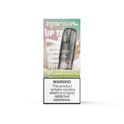 【全新口味到货】正品冰熊Zgar 6.0 PLUS 烟弹超大容量3.5ML(悦刻4/5/6/7代杆通用) 口味任选，三颗起售 【新】茉莉桃子茶