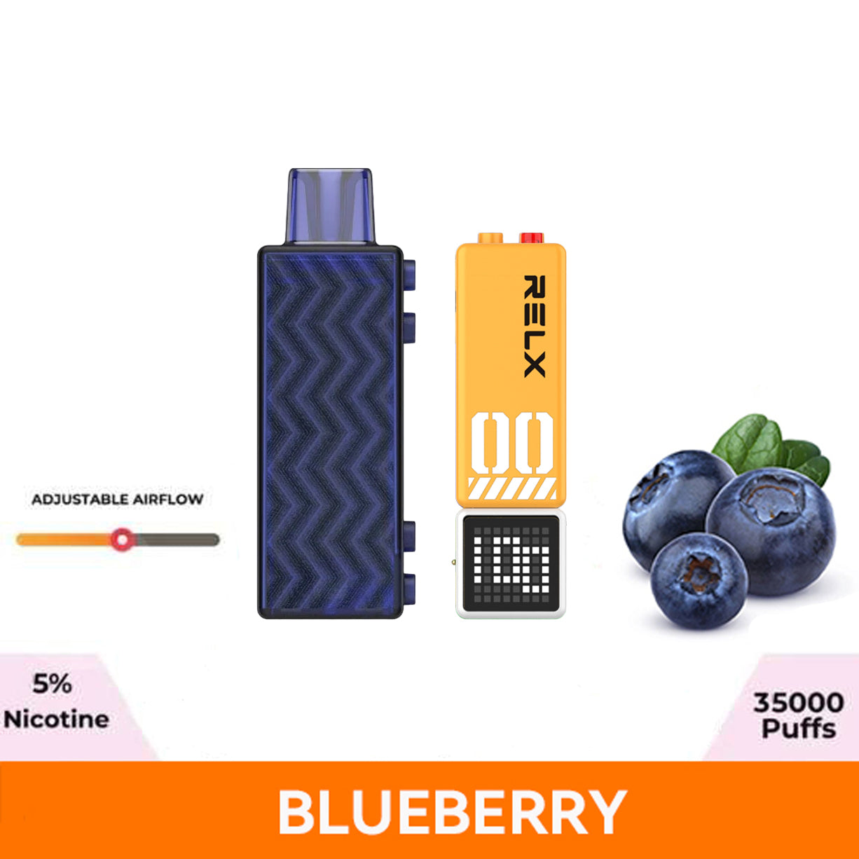 RELX Creator - Large capacity 18000 mouths - Double the richness