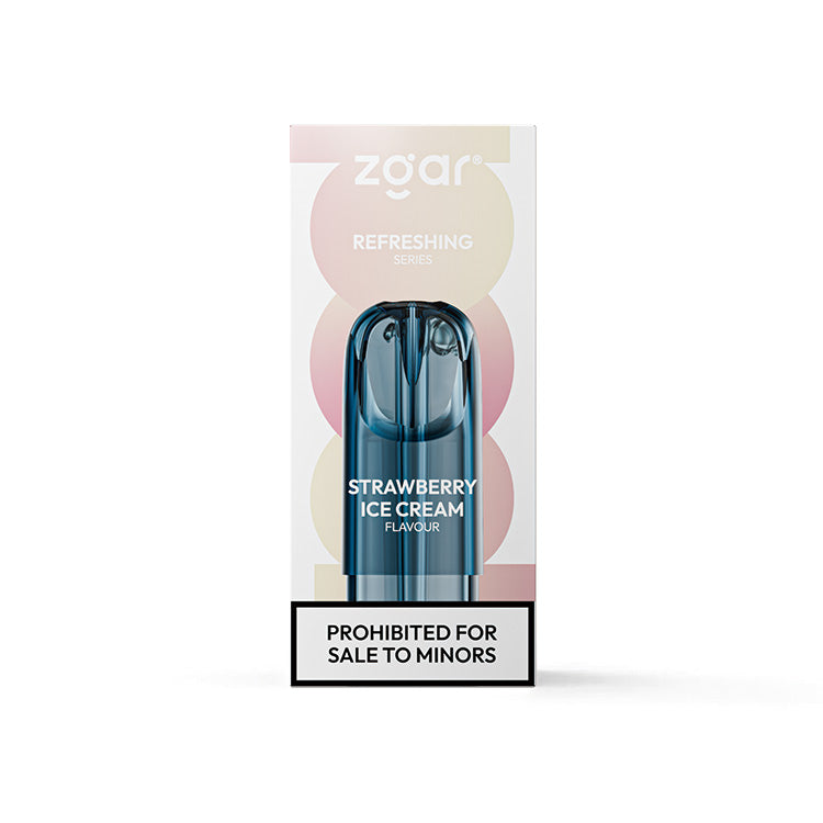 正品冰熊真格Zgar 烟弹POD 6.0S超大容量3.0ML(悦刻4/5/6/7代杆通用) 口味任选，三颗起售