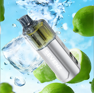 正品SEVENZ TANK/ 7Z 坦克18000口三档功率调节可视化油仓电量智能呼吸灯显示冰爽一次性电子烟-多口味可选 青柠檬