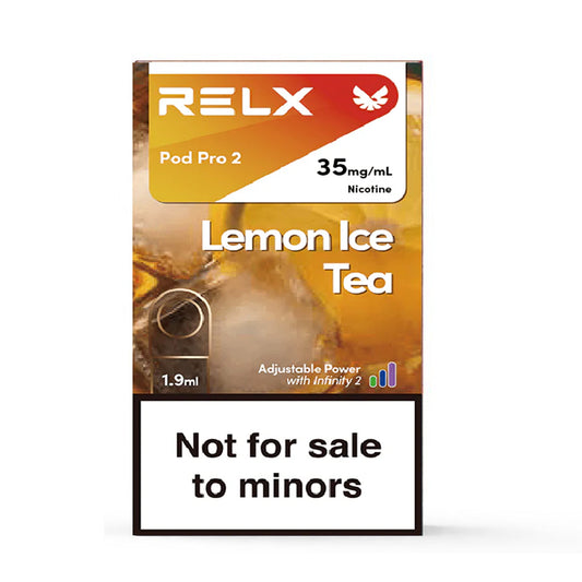 正品悦刻Relx海外版-柠檬红茶Lemon Ice Tea-六代陶瓷芯-三颗起售