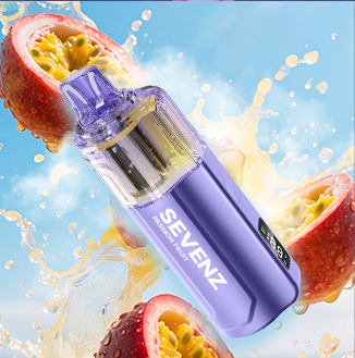 正品SEVENZ TANK/ 7Z 坦克18000口三档功率调节可视化油仓电量智能呼吸灯显示冰爽一次性电子烟-多口味可选 百香果
