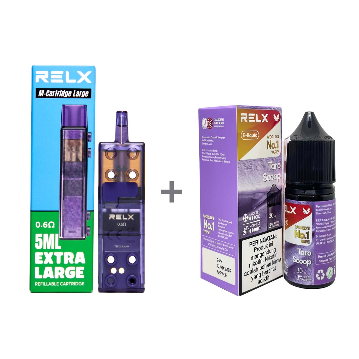 RELX Creator - Large capacity 18000 mouths - Double the richness