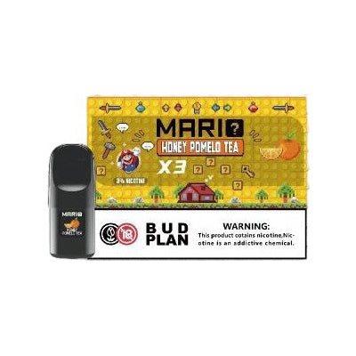 正品马里奥六代Mario 6TH通配烟弹三颗装-RELX六代通配平替-适配悦刻4/5/6/7代烟杆