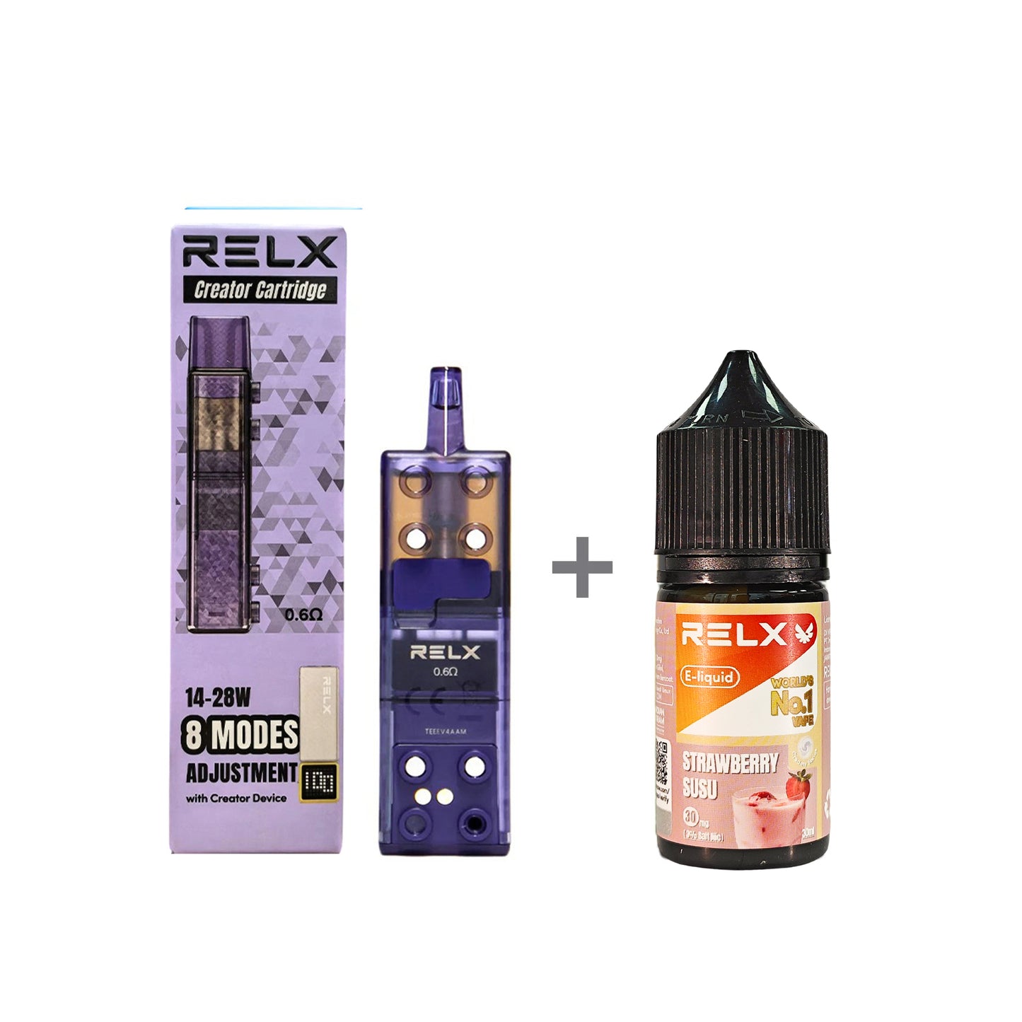 RELX Creator - Large capacity 18000 mouths - Double the richness