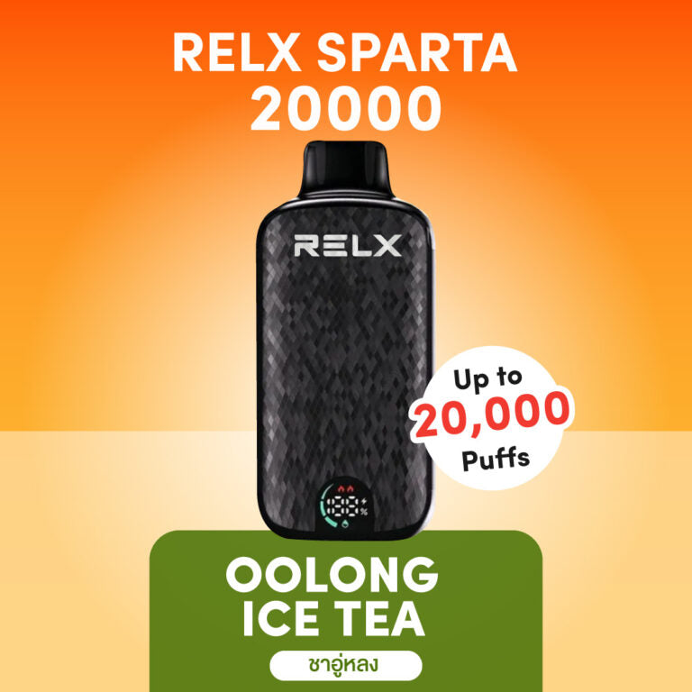 正品悦刻斯巴达 RELX Sparta大容量 20000口一次性电子烟-/智能液晶显示屏