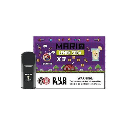 正品马里奥六代Mario 6TH通配烟弹三颗装-RELX六代通配平替-适配悦刻4/5/6/7代烟杆