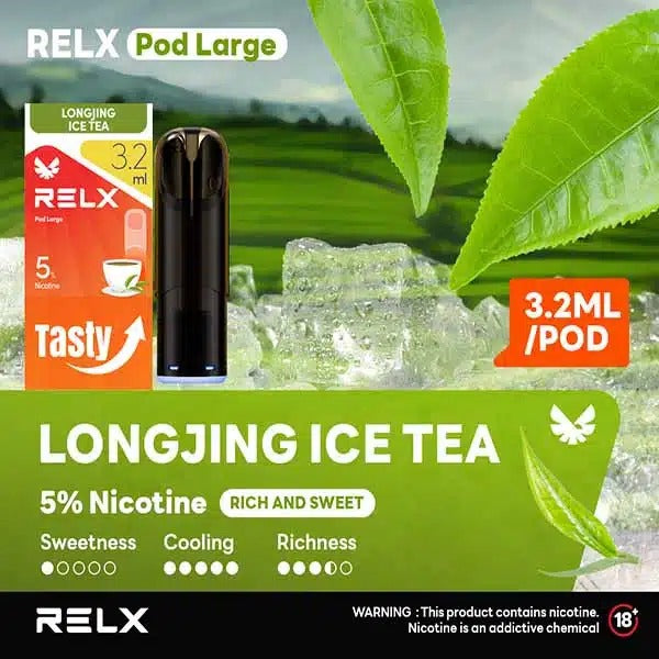 Authentic RELX overseas version - Mung Bean Ice (3 pieces) - Sixth generation