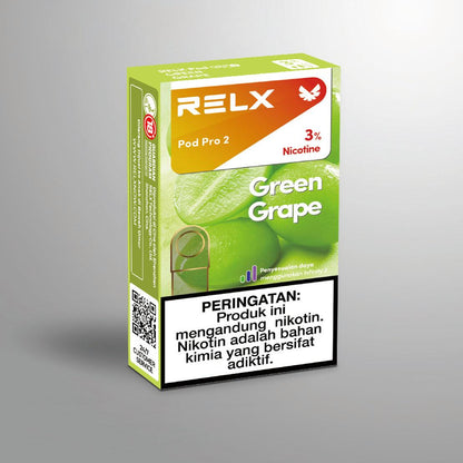 正品悦刻Relx海外版 -青提Green Grape-六代陶瓷芯