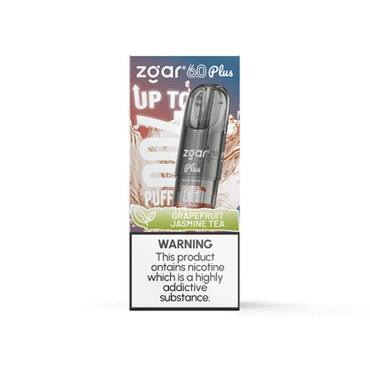 【全新口味到货】正品冰熊Zgar 6.0 PLUS 烟弹超大容量3.5ML(悦刻4/5/6/7代杆通用) 口味任选，三颗起售 【新】柚子茉莉茶