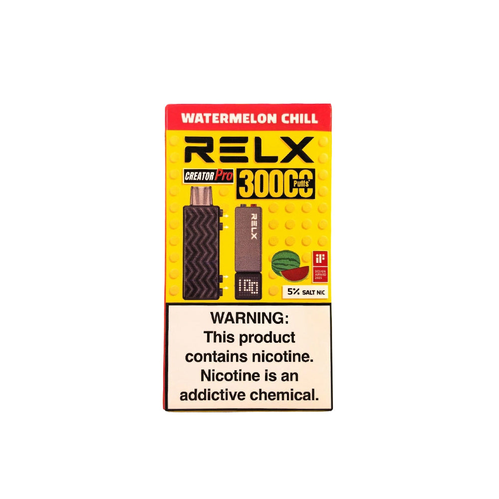 RELX Creator - Large capacity 18000 mouths - Double the richness