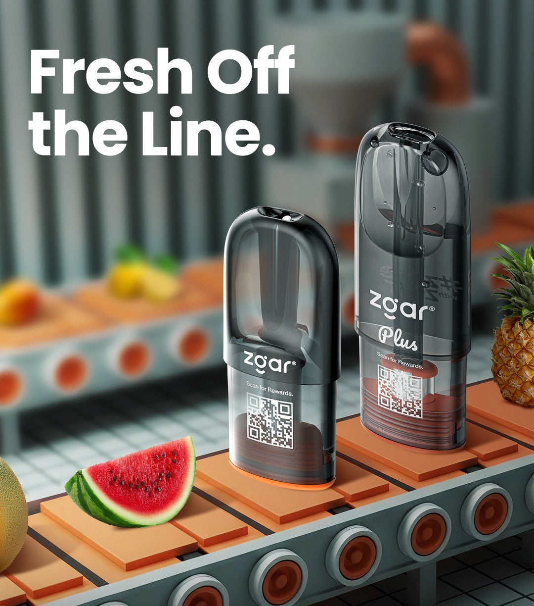 Genuine Ice Bear ZGAR Nex cigarette rod + 12 boxes of genuine Ice Bear 6S cigarette cartridges package - 4 flavors available