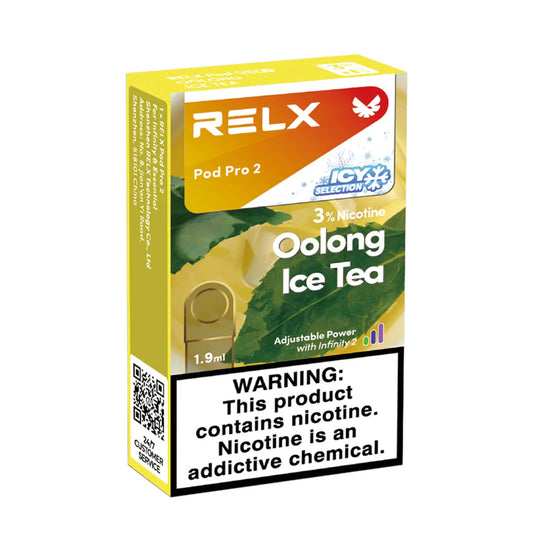正品悦刻RELX海外版 -极凉乌龙茶Oolong Ice Tea-单颗装三颗起售