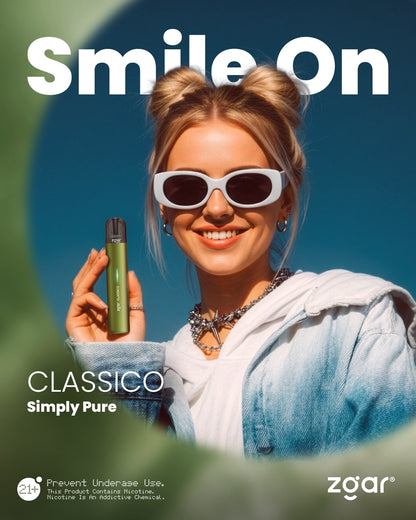 Genuine Ice Bear ZGAR Nex cigarette rod + 12 boxes of genuine Ice Bear 6S cigarette cartridges package - 4 flavors available