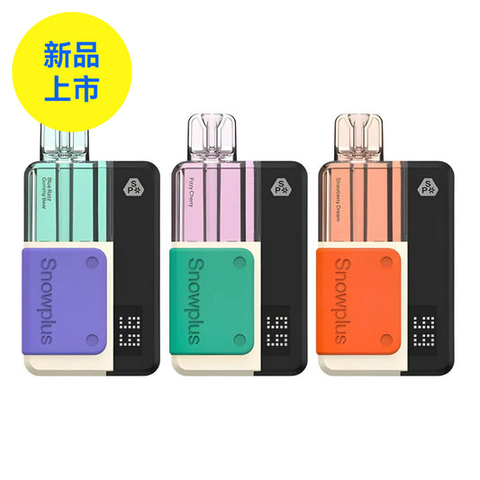 正品雪加积木Snowplus Swift经典一次性15000口电子烟海外版-多口味可选