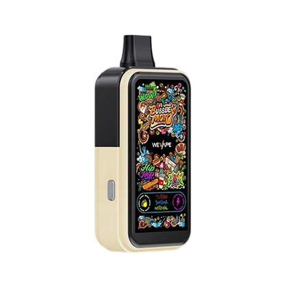 正品韩版巴布梦炫彩三代BUBBLE MON GRAFFITI-C 泡泡兽满天星炫彩涂鸦壁纸LED灯效30000口可拆卸式电子烟套装/烟弹-多口味可选